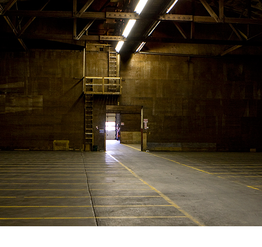 Interior of Summerland BC's packing house